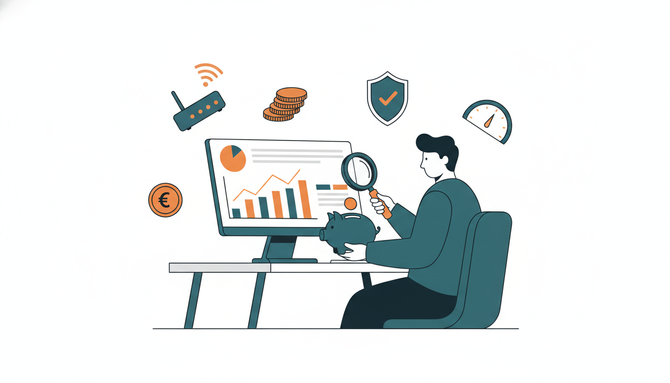 DSL Kosten sparen: So findest du den günstigsten Internet Anbieter 2025